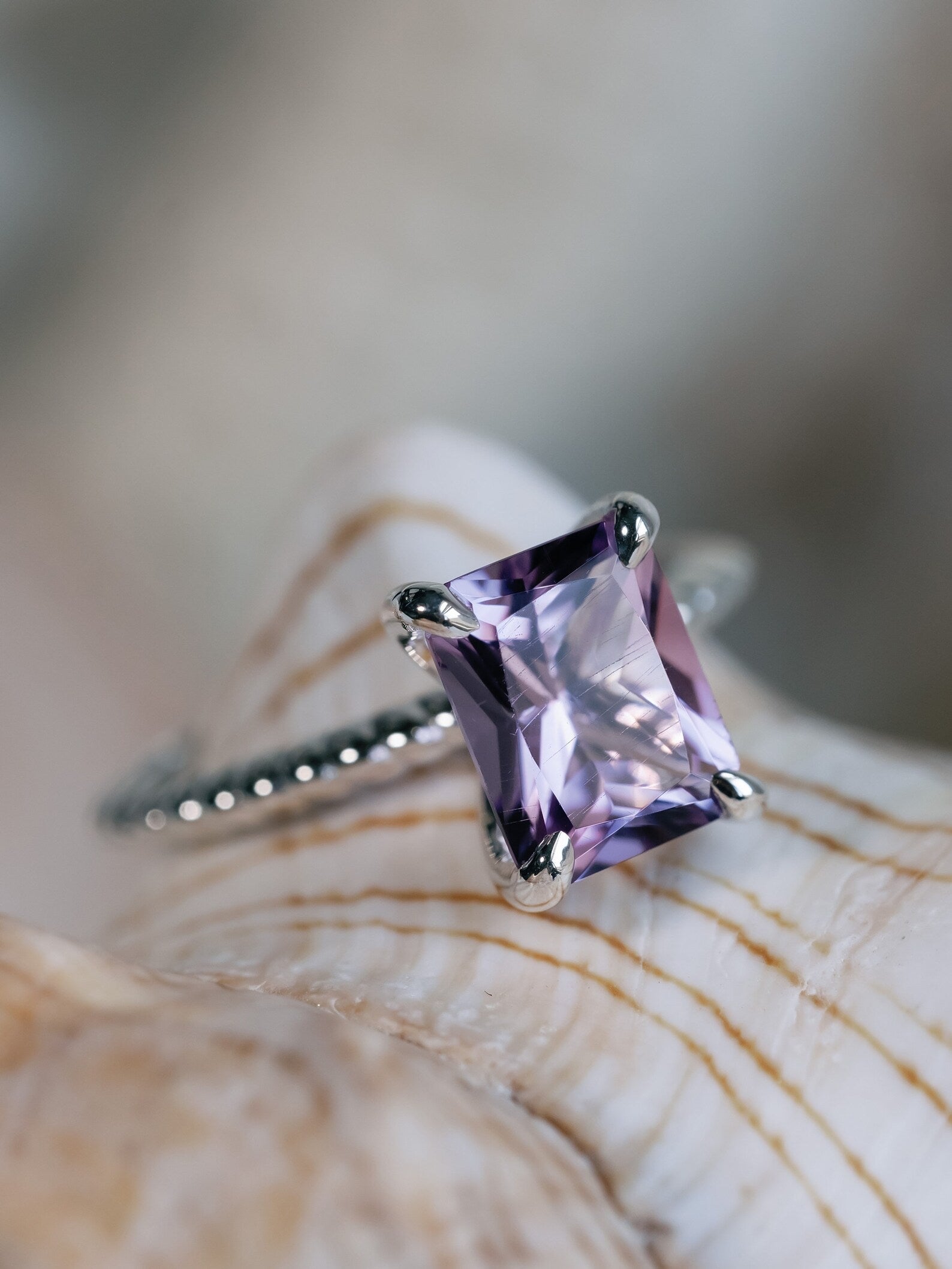 Rose De France Amethyst ring blog post image