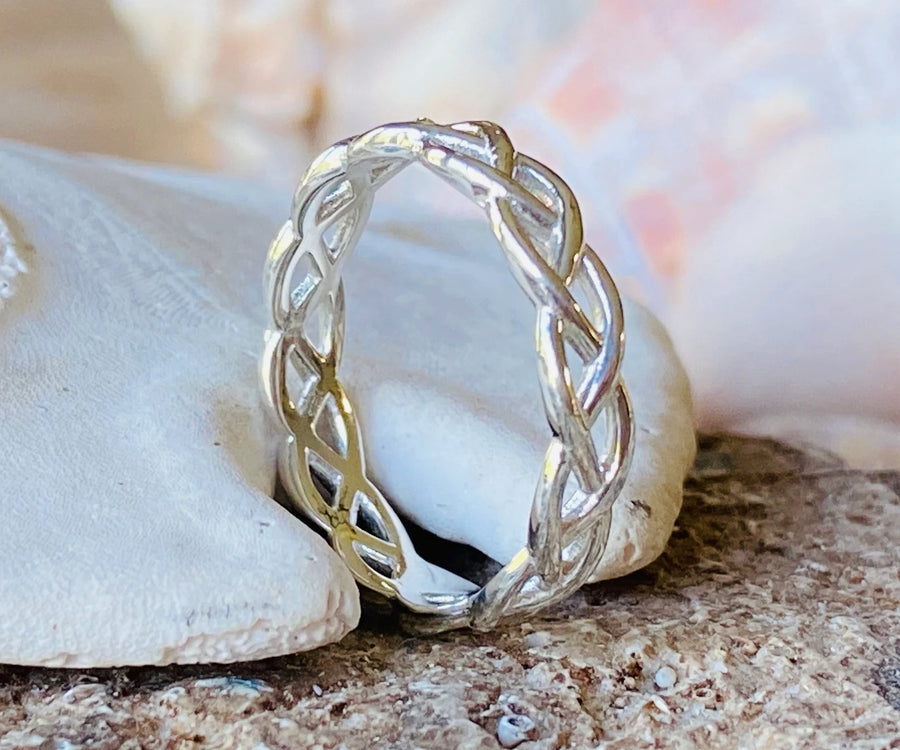 Braided / Twisted Celtic Wedding Band