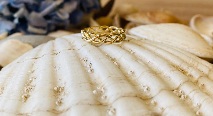 Braided / Twisted Celtic Wedding Band