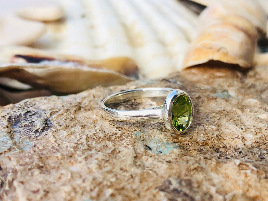 Oval 2.00ct. Peridot Ring