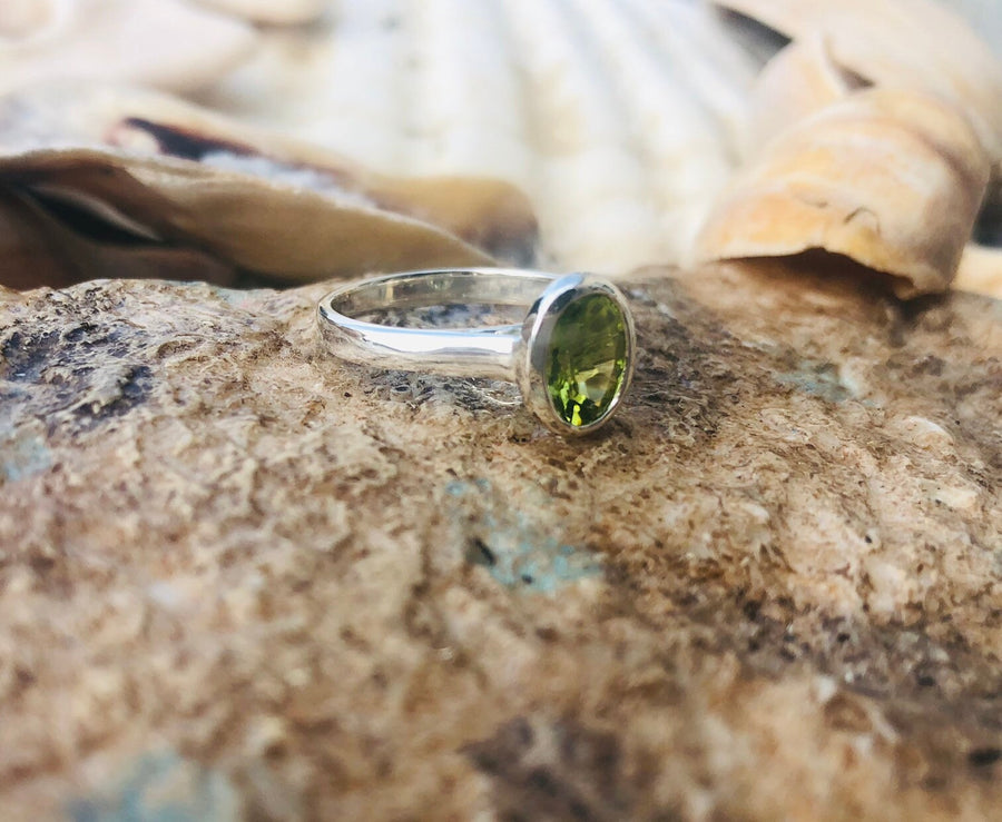 Oval 2.00ct. Peridot Ring